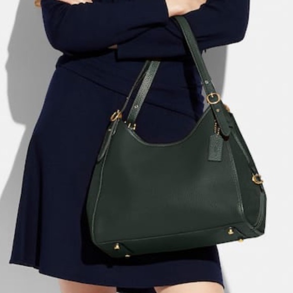 Coach Lori Shoulder Bag in Amazon Green - Picture 5 of 5